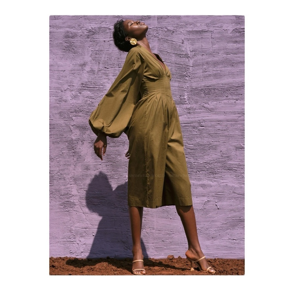 ANDREA IYAMAH Nia Culotte Jumpsuit NWT